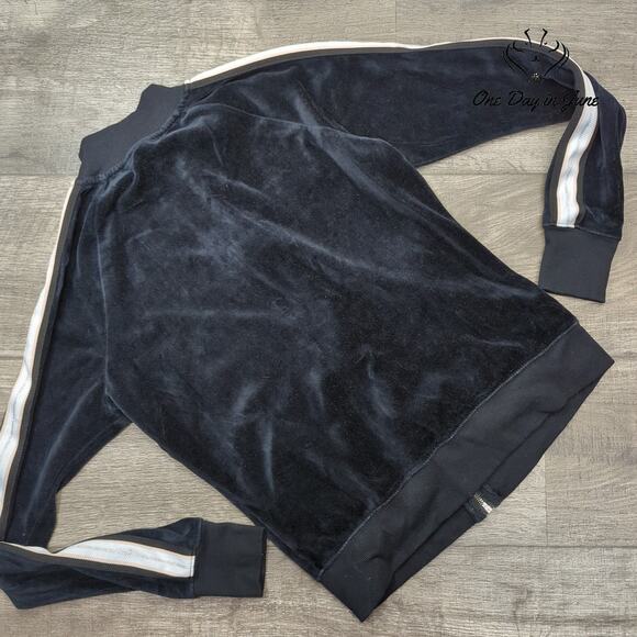 bebe Full Zip Velour Sweatshirt Size XS - Picture 5 of 5